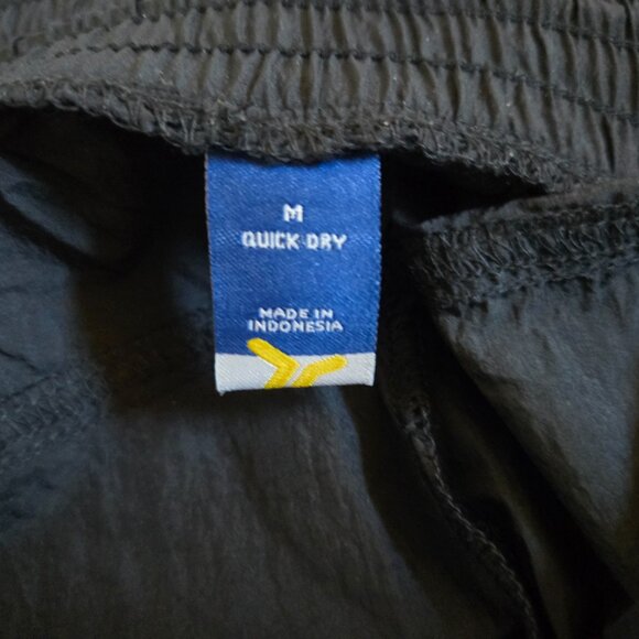 NWT Old Navy Black High-Waisted Parachute Cargo Jogger Ankle Pants Size Medium - Picture 12 of 15